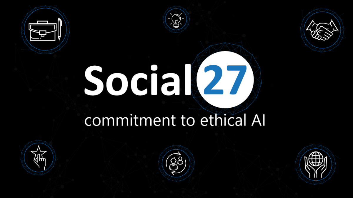 Ethics in AI and the Social27 Commitment to Being Ethical and Unbiased 1200x675 1 AI Ethics Accelerator: Quick Tips for Ethical AI Implementation